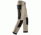 3314 Pantalones largos de trabajo Canvas+ Kaki / Negro
