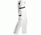 3775 Pantalón largo de pintor para mujer con bolsillos flotantes