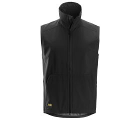 4505 Chaleco cortaviento Soft Shell AllroundWork negro