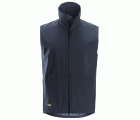 4505 Chaleco cortaviento Soft Shell AllroundWork azul marino