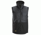 4548 Chaleco de invierno AllroundWork gris acero/ negro