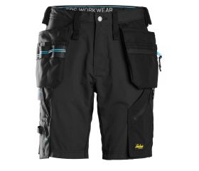6110 Pantalones cortos de trabajo LiteWork 37.5® con bolsillos flotantes negro