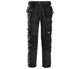 6210 Pantalones largos de trabajo con bolsillos flotantes LiteWork 37.5® negro