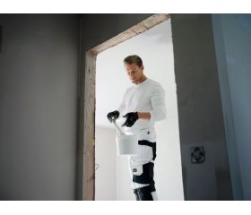 2496 Camiseta de manga larga gris jaspeado