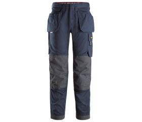 6286 Pantalones largos de trabajo con bolsillos flotantes ProtecWork azul marino