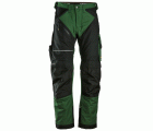 6314 Pantalones largos de trabajo Canvas+ RuffWork verde forestal-negro