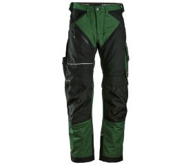 6314 Pantalones largos de trabajo Canvas+ RuffWork verde forestal-negro