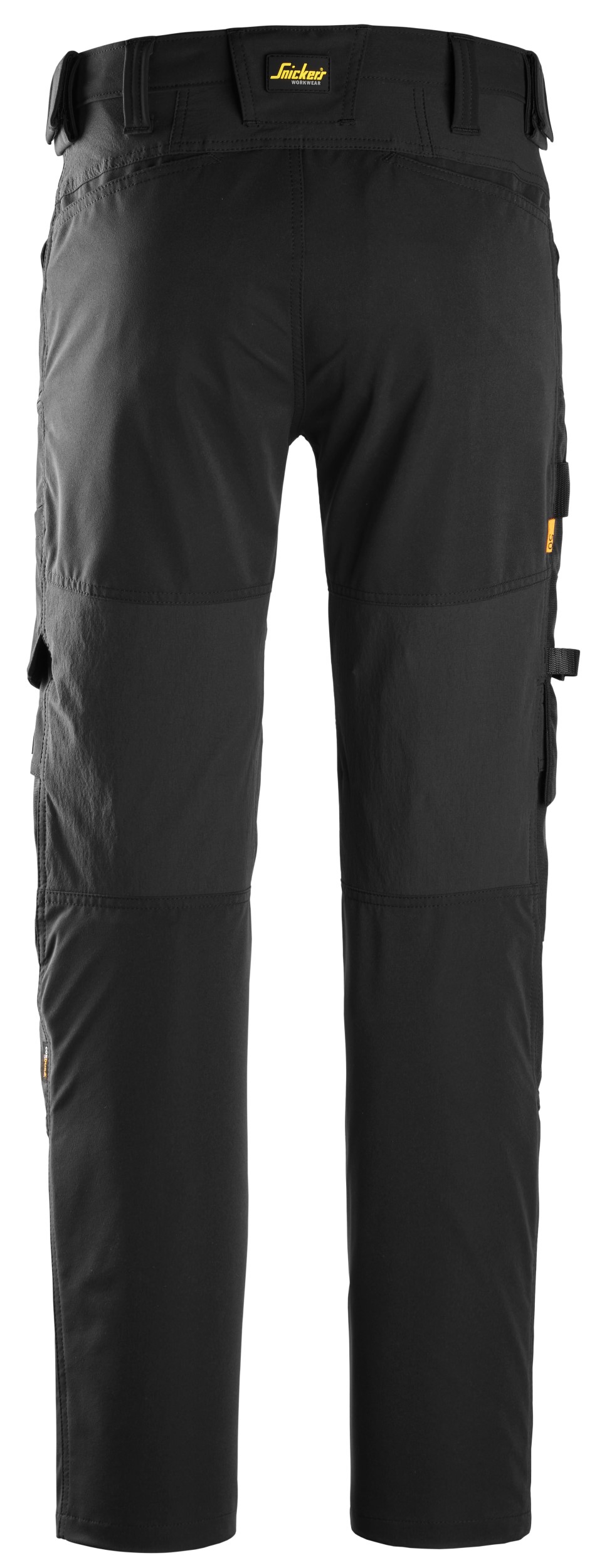 6318 Pantalones largos de trabajo elásticos AllroundWork Stretch color negro
