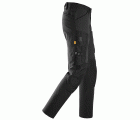 6318 Pantalones largos de trabajo elásticos AllroundWork Stretch color negro