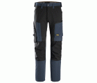 6318 Pantalones largos de trabajo elásticos AllroundWork Stretch color azul marino / negro
