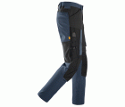 6318 Pantalones largos de trabajo elásticos AllroundWork Stretch color azul marino / negro