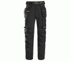 6515 Pantalones largos de trabajo cortaviento GORE® Windstopper® AllroundWork negro