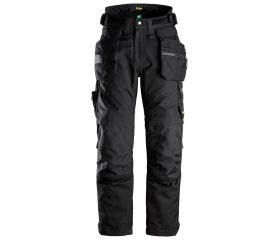 6580 Pantalones largos de trabajo aislantes GORE-TEX 37.5® con bolsillos flotantes FlexiWork negro