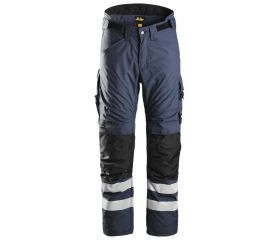 Pantalones largos de trabajo térmicos 37.5 AllroundWork 6619 Azul Marino/Negro