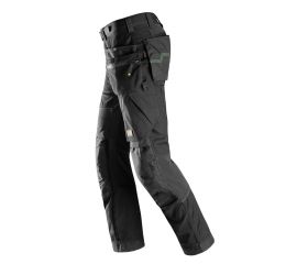 6902 Pantalones largos de trabajo FlexiWork bolsillos flotantes negro