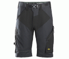 6914 Pantalones cortos de trabajo FlexiWork+ gris acero/ negro
