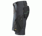 6914 Pantalones cortos de trabajo FlexiWork+ gris acero/ negro