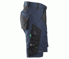 6914 Pantalones cortos de trabajo FlexiWork azul marino/ negro