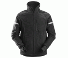 8005 Chaqueta cortavientos con forro polar AllroundWork negra