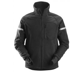 8005 Chaqueta cortavientos con forro polar AllroundWork negra