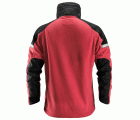 8005 Chaqueta polar cortavientos AllroundWork rojo intenso/ negro