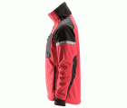 8005 Chaqueta polar cortavientos AllroundWork rojo intenso/ negro