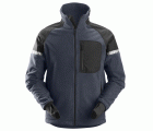 8005 Chaqueta cortavientos con forro polar AllroundWork azul marino/ negro