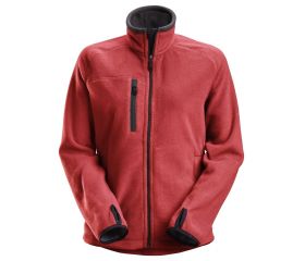 8027 Chaqueta forro polar de mujer AllroundWork Polartec® rojo/ negro