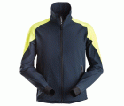 8028 Chaqueta fluorescente con cremallera completa FlexiWork azul marino/ amarillo