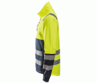 8035 Chaqueta con cremallera completa de alta visibilidad clase 2 amarillo-negro