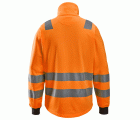 8036 Chaqueta con cremallera completa de alta visibilidad clase 2/3 naranja