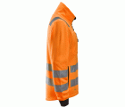 8036 Chaqueta con cremallera completa de alta visibilidad clase 2/3 naranja