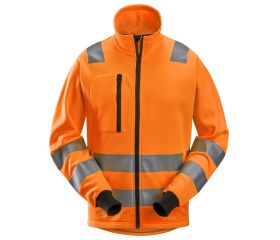 8036 Chaqueta con cremallera completa de alta visibilidad clase 2/3 naranja