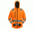 8039 Sudadera con capucha y cremallera completa de alta visibilidad clase 2/3 naranja