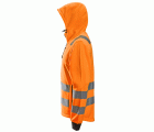 8039 Sudadera con capucha y cremallera completa de alta visibilidad clase 2/3 naranja