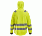 8039 Sudadera con capucha y cremallera completa de alta visibilidad clase 2/3 amarillo