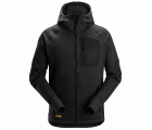 8041 Sudadera con capucha y forro polar Flexiwork negro
