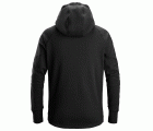 8041 Sudadera con capucha y forro polar Flexiwork Negro