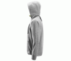 8041 Sudadera con capucha y forro polar Flexiwork Gris / Negro