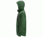 8041 Sudadera con capucha y forro polar Flexiwork verde forestal-negro