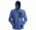 8041 Sudadera con capucha y forro polar Flexiwork Azul verdadero / Negro