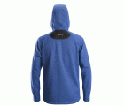 8041 Sudadera con capucha y forro polar Flexiwork Azul verdadero / Negro