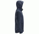 8041 Sudadera con capucha y forro polar Flexiwork Azul marino / Negro