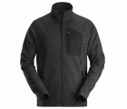 8042 Chaqueta de forro polar de malla suave FlexiWork negro