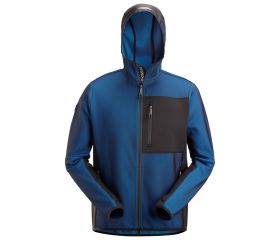 8044 Chaqueta capa intermedia con capucha Flexiwork azul verdadero/ negro