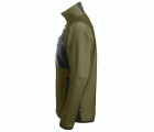 8045 Chaqueta capa intermedia Flexiwork verde kaki/ negro