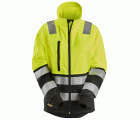 8073 Chaqueta con cremallera completa de alta visibilidad clase 2 para mujer amarillo-negro