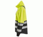 8073 Chaqueta con cremallera completa de alta visibilidad clase 2 para mujer amarillo-negro