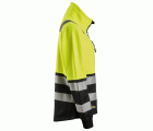 8073 Chaqueta con cremallera completa de alta visibilidad clase 2 para mujer amarillo-negro