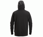8075 Sudadera AllroundWork Polartec® con capucha de rizo color negro